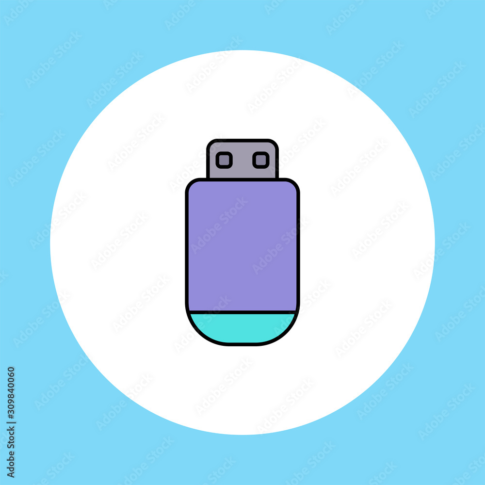 Pendrive vector icon sign symbol Pendrive vector icon sign symbol