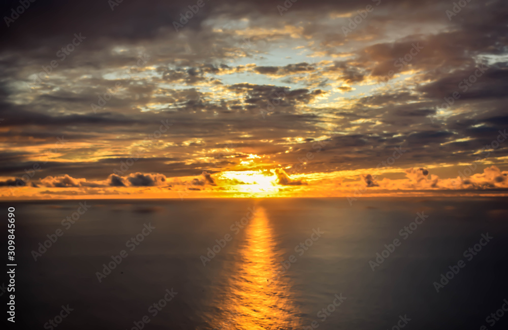 Obraz premium Sunset on Canary Islands