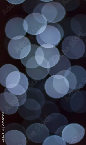 Blurred christmas lights background.