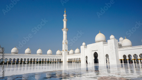 Weiße Moschee Abu Dhabi