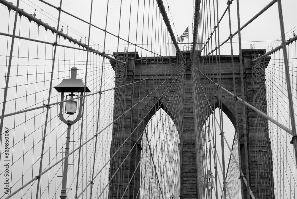 Naklejka premium Brücke New York