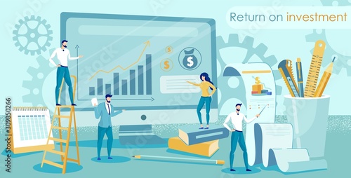 Business Analytic Team Discuss Investment Strategy