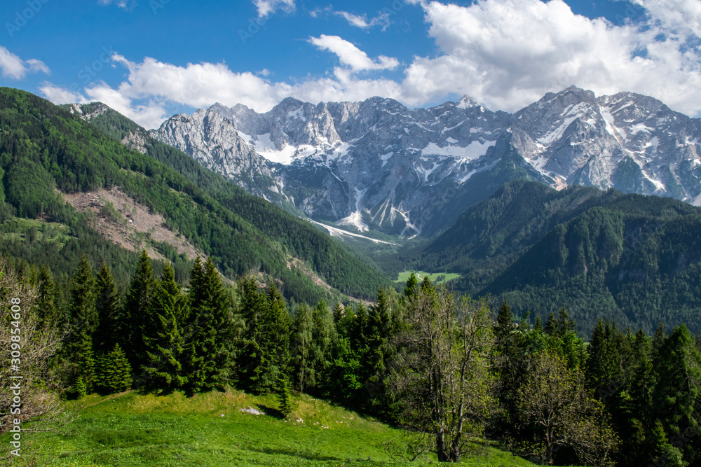 Mountains Views of Jezersko, Slovenia