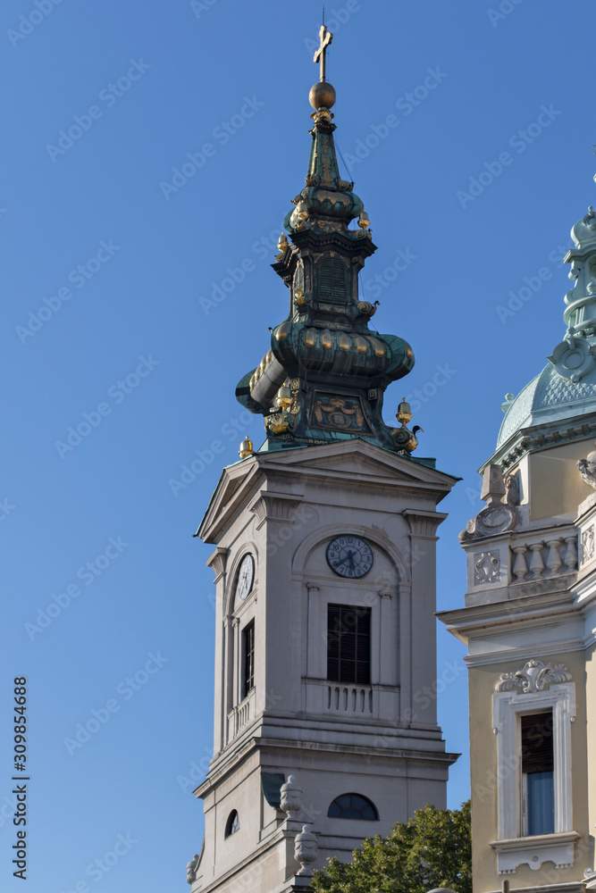 Holy Archangel Michael Cathedral in city of Belgrade, Serbia