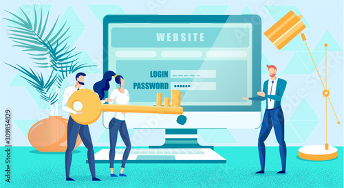 Website Security and User Authorization Creation