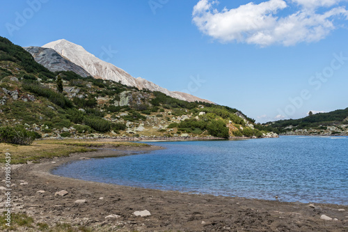 Fish Banderitsa lake at Pirin Mountain, Bulgaria