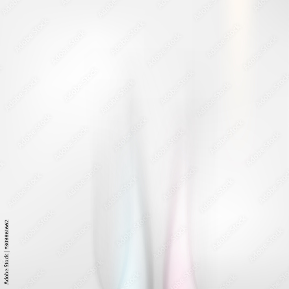 Vector white wave elegant abstract background with light color effect