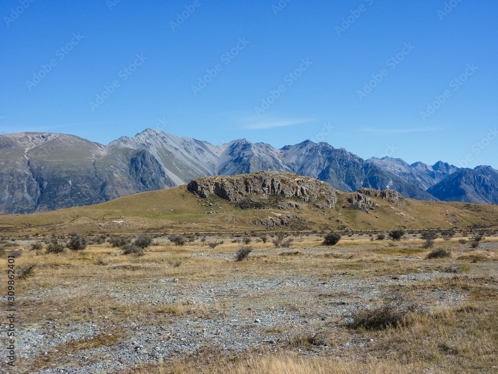 New Zealand landscape (Edoras)