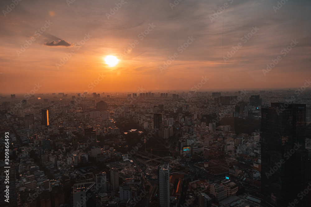 Ho Chi Minh Sunset