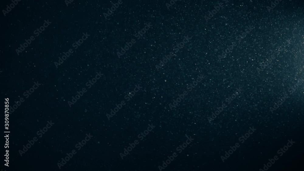 Natural Organic Dust Particles Floating On Black Background. Glittering Sparkling Particles Randomly Spin In The Air With Bokeh. Dynamic Particles With Fast And Slow Motion. Shimmering Dust In Space. Natural Organic Dust Particles Floating On Black Background. Glittering Sparkling Particles Randomly Spin In The Air With Bokeh. Dynamic Particles With Fast And Slow Motion. Shimmering Dust In Space.