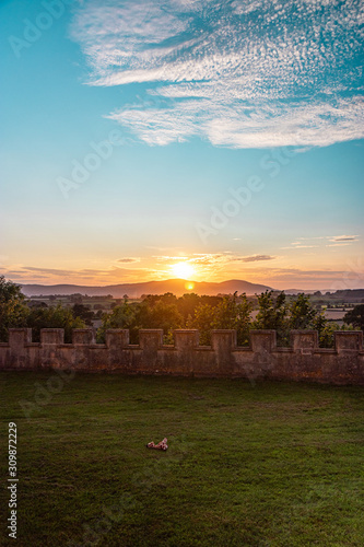 West country sunset