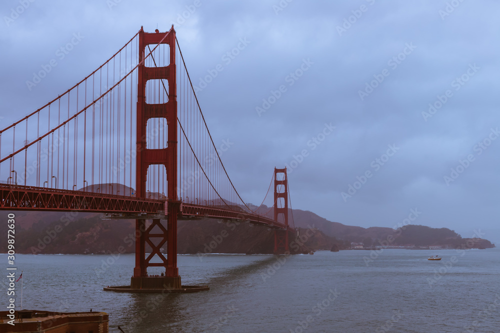 Obraz premium Golden Gate Blues