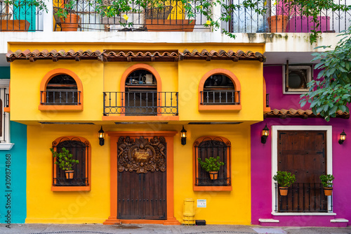 Colors of Puerto Vallarta, Mexico. photo