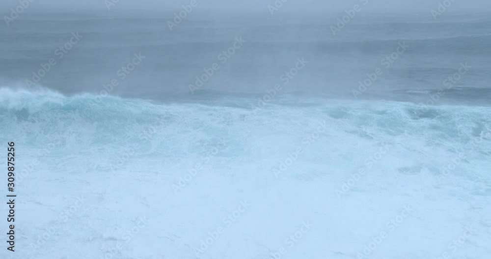 Rough Sea And Huge Waves As Hurricane Hits Island - Neo Rough Sea And Huge Waves As Hurricane Hits Island - Neo