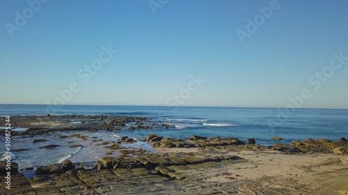 a morning aerial view of norah head