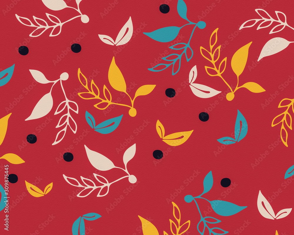 Retro Floral Pattern Retro Floral Pattern