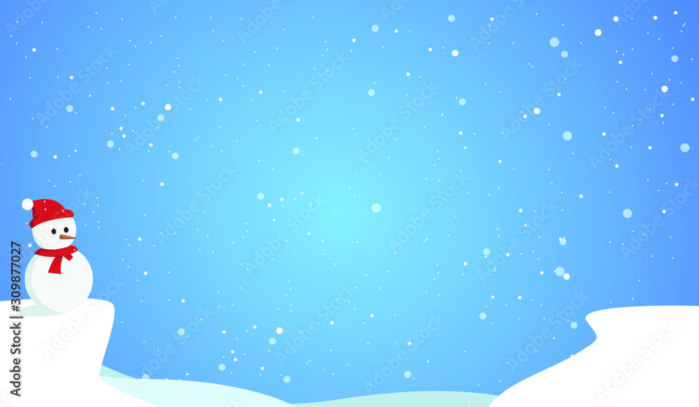 Winter Holidays background with a snowmancard, snowflake, greeting, illustration, white, cold, decoration Winter Holidays background with a snowmancard, snowflake, greeting, illustration, white, cold, decoration