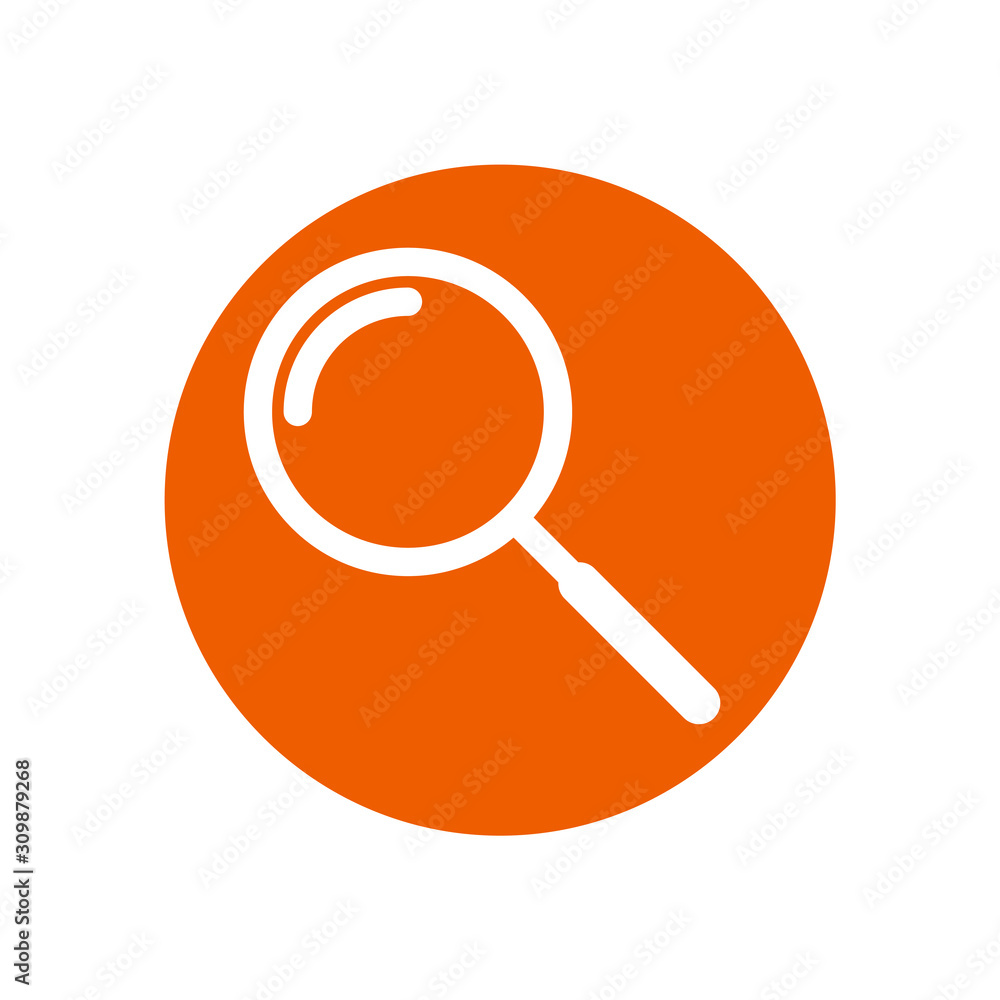 Magnifying glass or search icon vector sign isolated for graphic and web design. searching symbol template color editable on white background, Thin linear graphic Eps10. Magnifying glass or search icon vector sign isolated for graphic and web design. searching symbol template color editable on white background, Thin linear graphic Eps10.