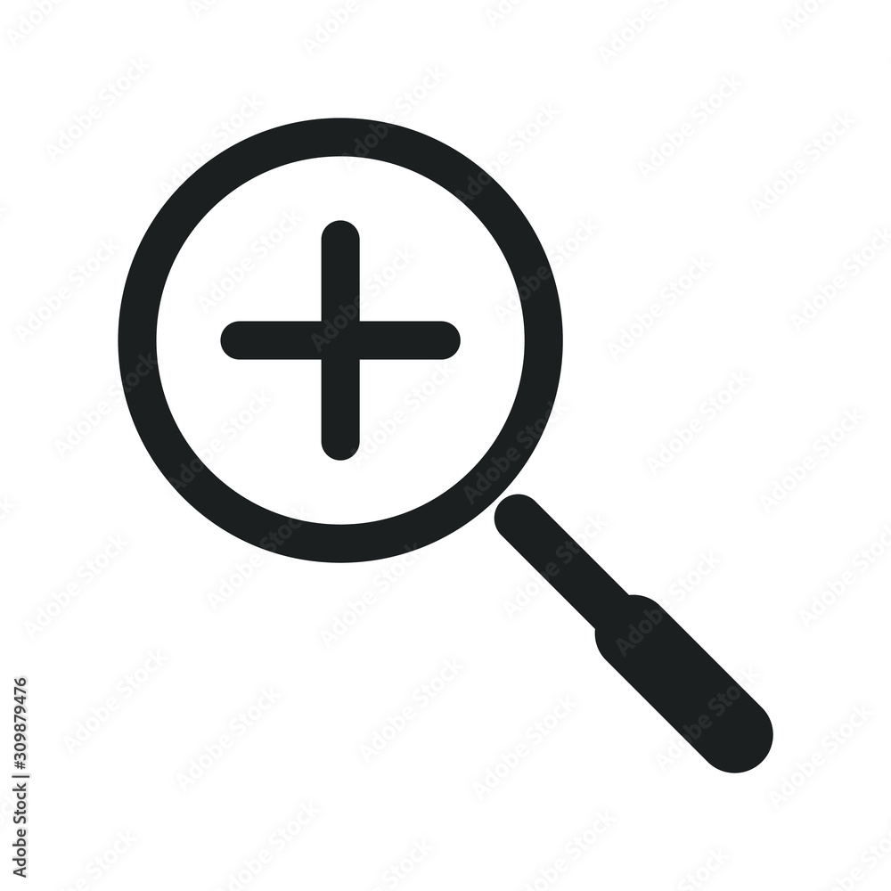 Magnifying glass or search icon vector sign isolated for graphic and web design. searching symbol template color editable on white background, Thin linear graphic Eps10. Magnifying glass or search icon vector sign isolated for graphic and web design. searching symbol template color editable on white background, Thin linear graphic Eps10.
