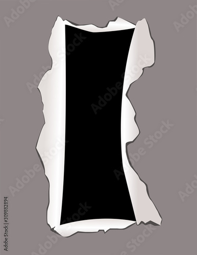 ripped paper vector illustration