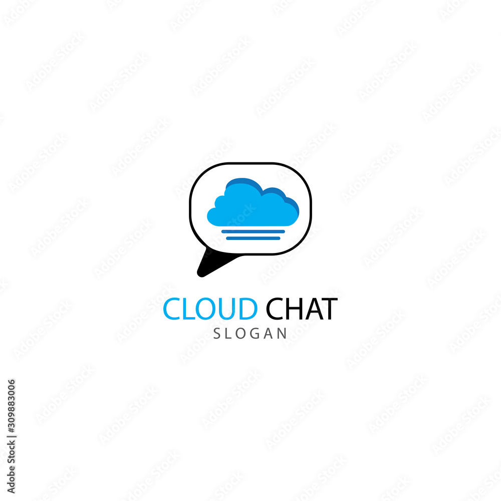 cloud logo design template vector icon cloud logo design template vector icon