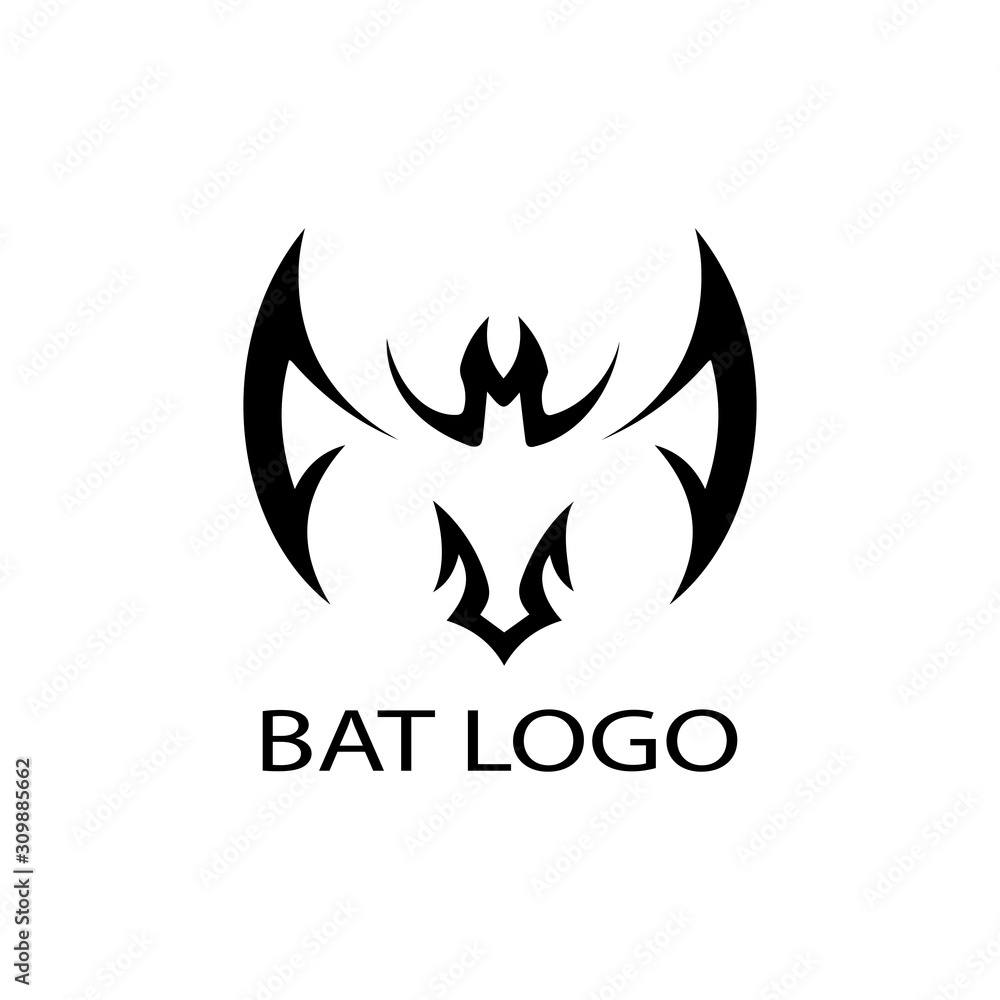 bat open wings flying concept elements icon bat open wings flying concept elements icon
