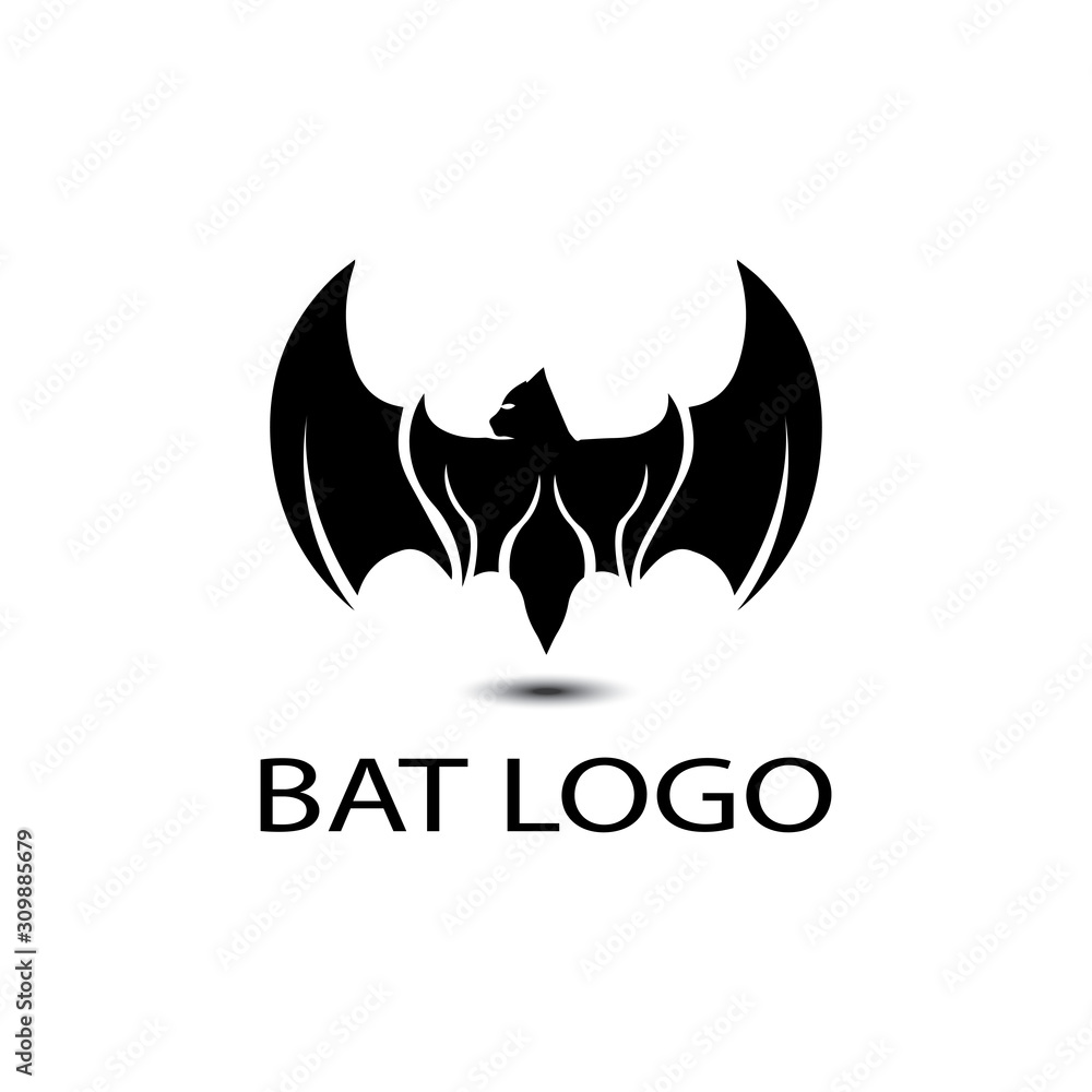 bat open wings flying concept elements icon bat open wings flying concept elements icon