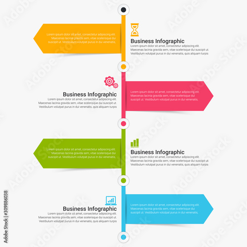Simple Modern Infographics Template