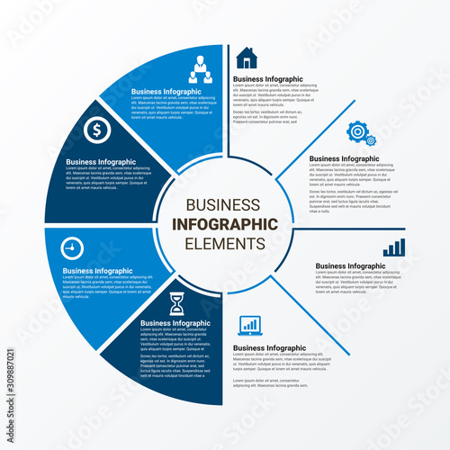 Simple Modern Infographics Template