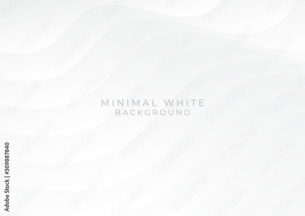 Minimal art background white bright color clean desgin fluid wave style with space Minimal art background white bright color clean desgin fluid wave style with space