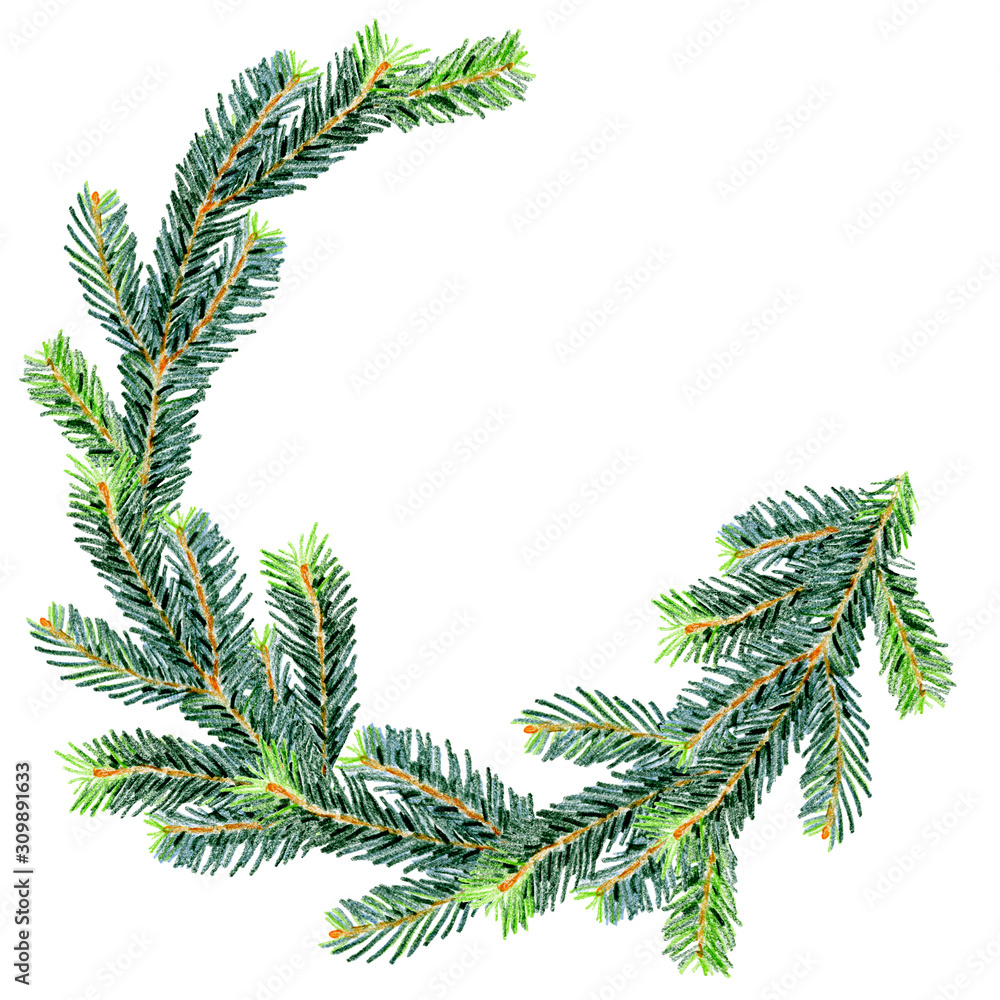 Christmas composition Christmas composition