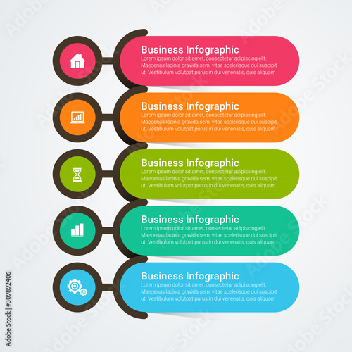 Unique infographics Template