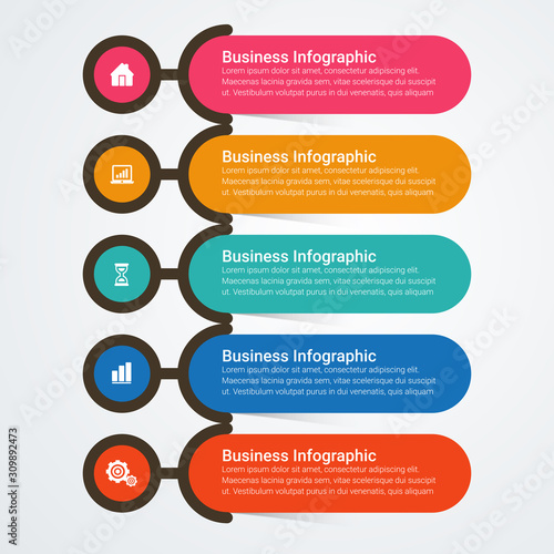 Simple Modern Infographics Template