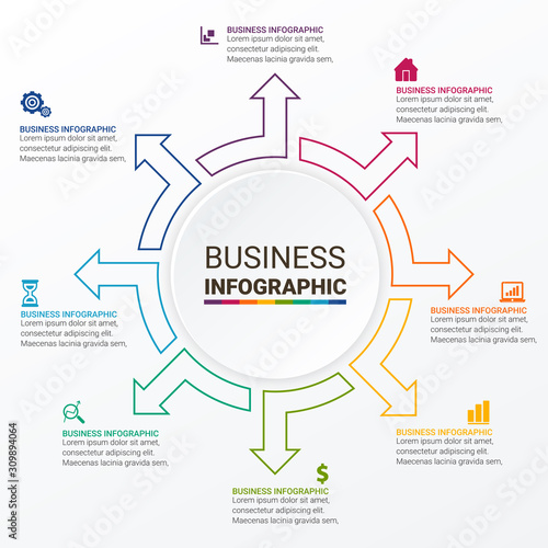 Simple Modern Infographics Template