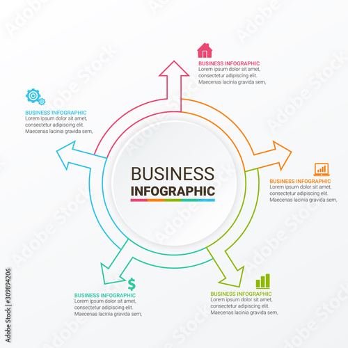 Unique Business Infographics