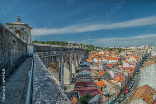 The Aqueduct Aguas Livres (Portuguese: Aqueduto das Aguas Livres "Aqueduct of the Free Waters") is a historic aqueduct in the city of Lisbon, Portugal