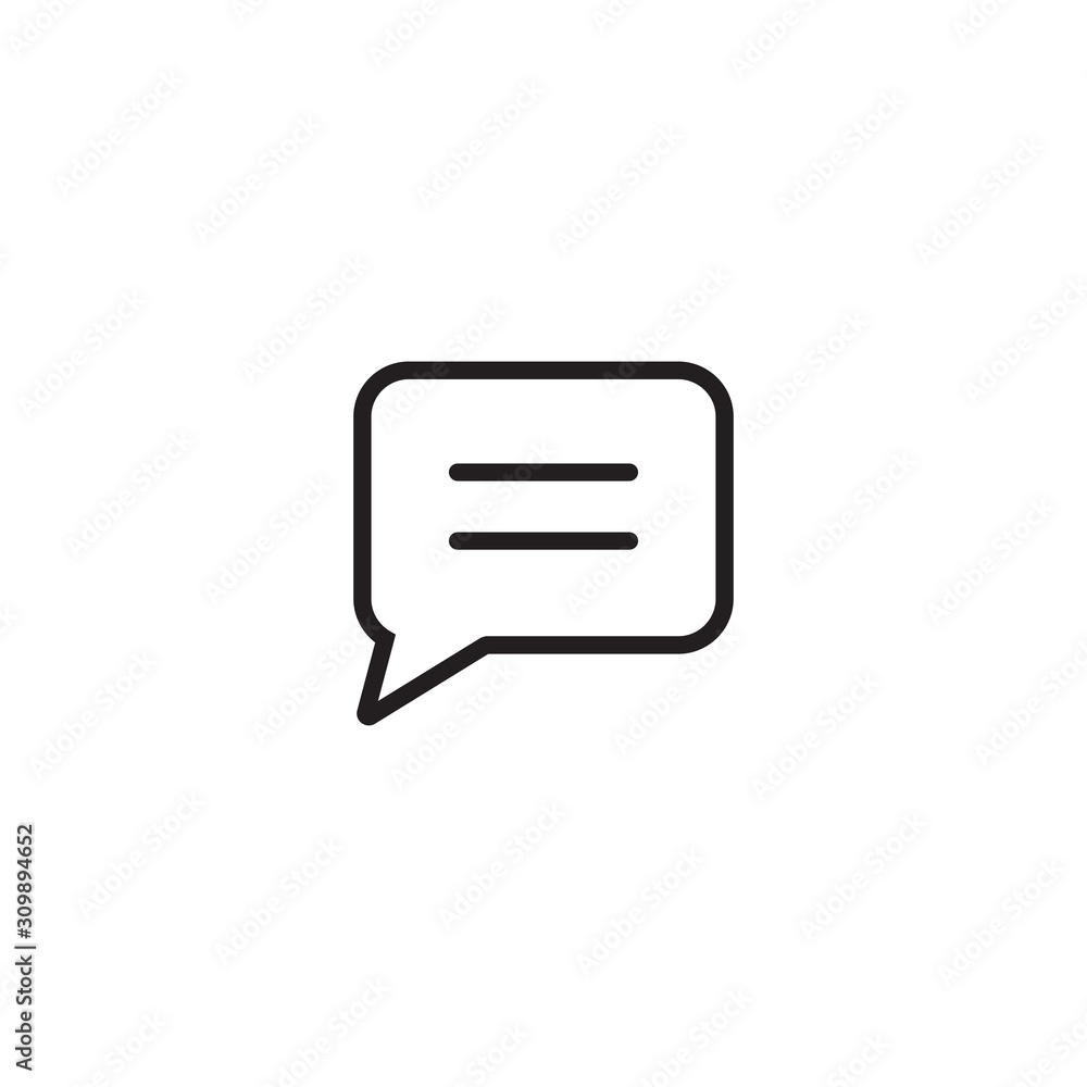 Chat icon symbol vector illustration Chat icon symbol vector illustration