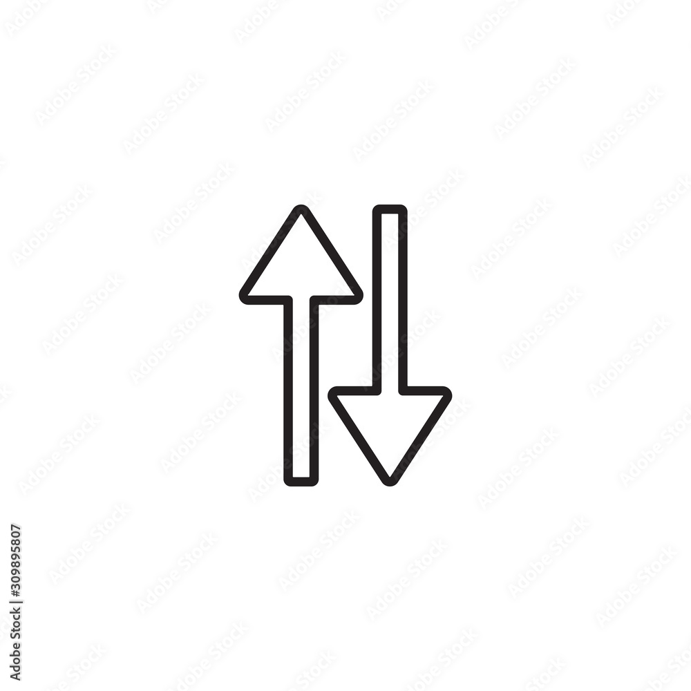 Data transfer icon symbol vector illustration Data transfer icon symbol vector illustration