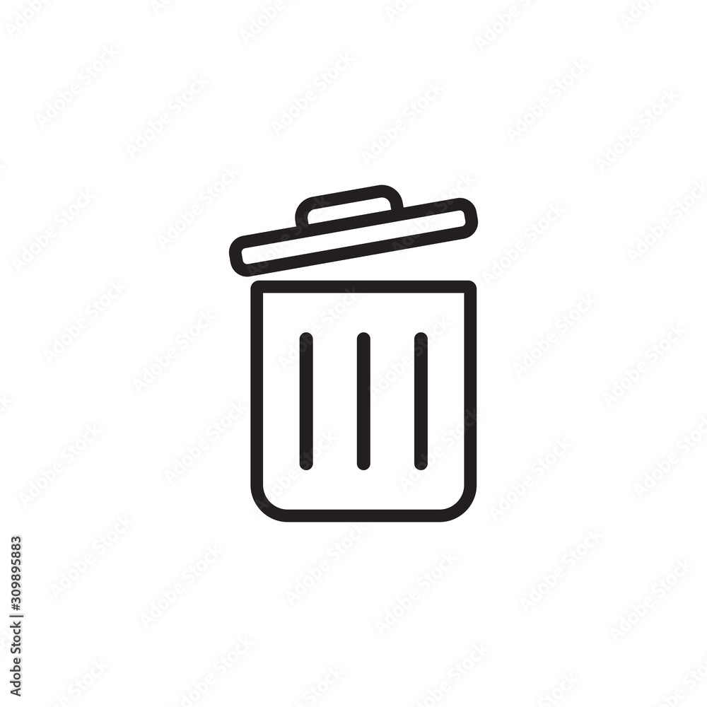 Delete icon symbol vector illustration Delete icon symbol vector illustration