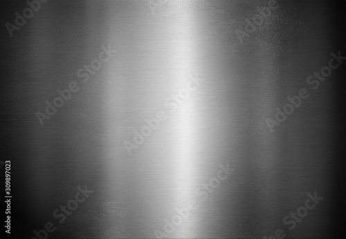 Silver metal texture