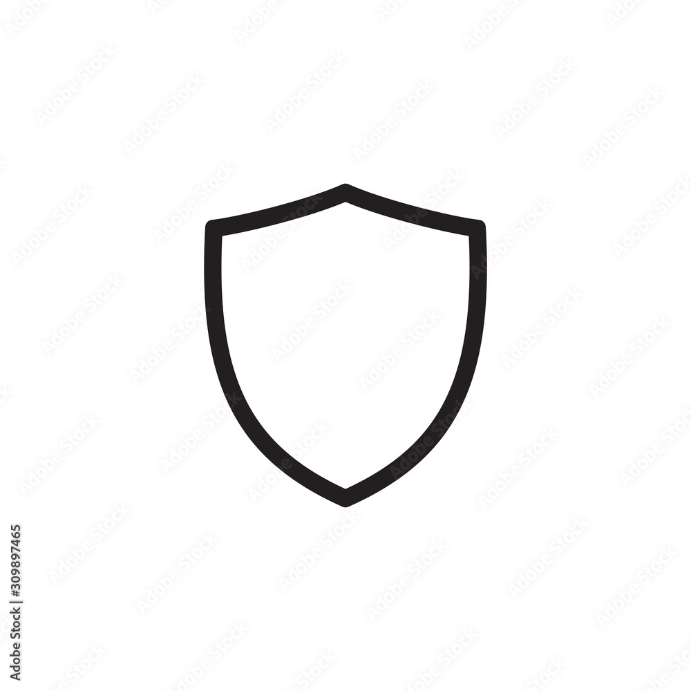 Shield icon symbol vector illustration Shield icon symbol vector illustration