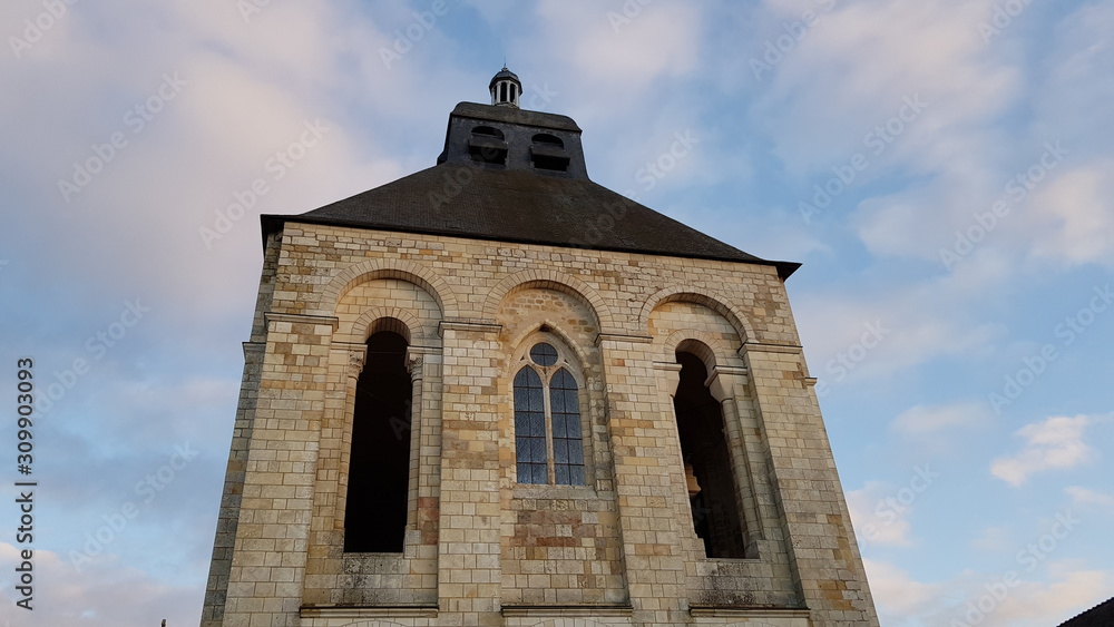 Abbaye de Saint-Benoît-sur-Loire, Tour-porche, Vue de haut