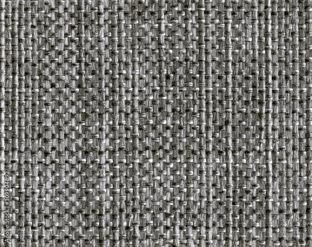 Closeup black ,dark grey color fabric sample texture backdrop. Dark grey fabric strip line pattern design,upholstery for decoration interior design or abstract background. Closeup black ,dark grey color fabric sample texture backdrop. Dark grey fabric strip line pattern design,upholstery for decoration interior design or abstract background.