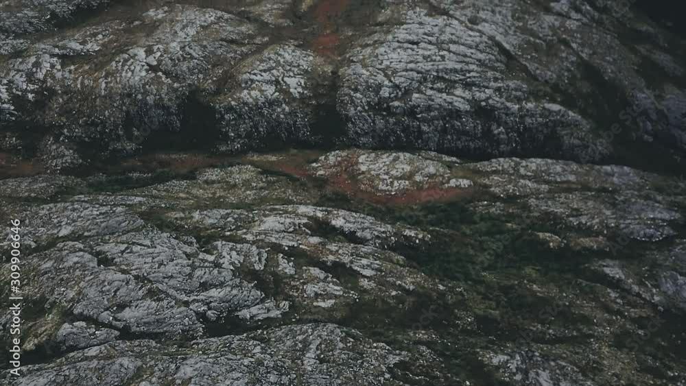 Flying over the rocks of Norway Flying over the rocks of Norway