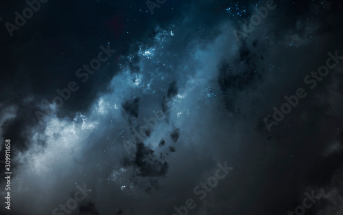 Deep space visualisation, science fiction, beautiful cosmos. Elements of this image furnished by NASA