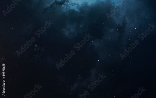 Deep space visualisation, science fiction, beautiful cosmos. Elements of this image furnished by NASA