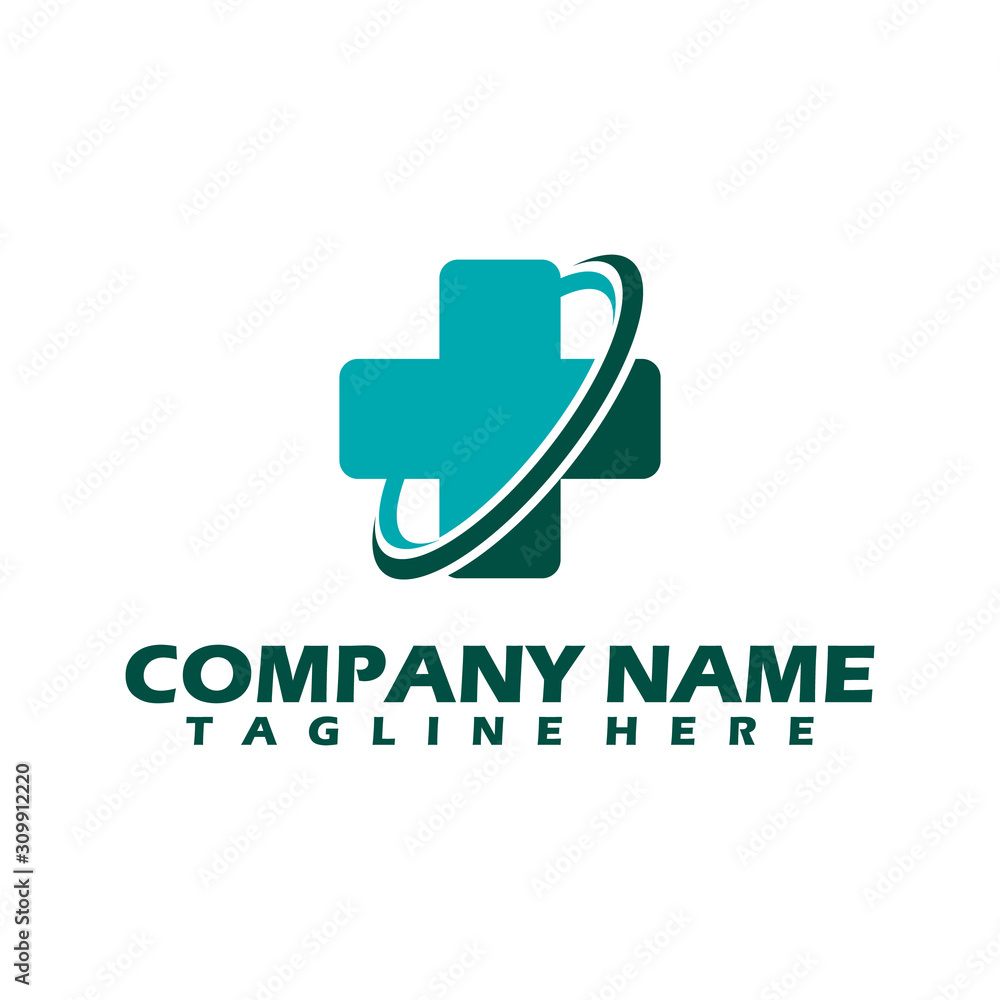 Fototapeta premium Green leafs human - vector logo concept illustration. Human character logo