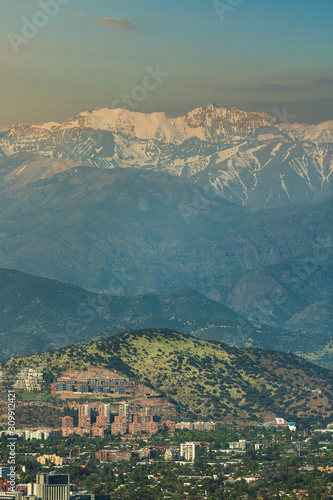 Panoramic view of Santiago de Chile © Aliaksei