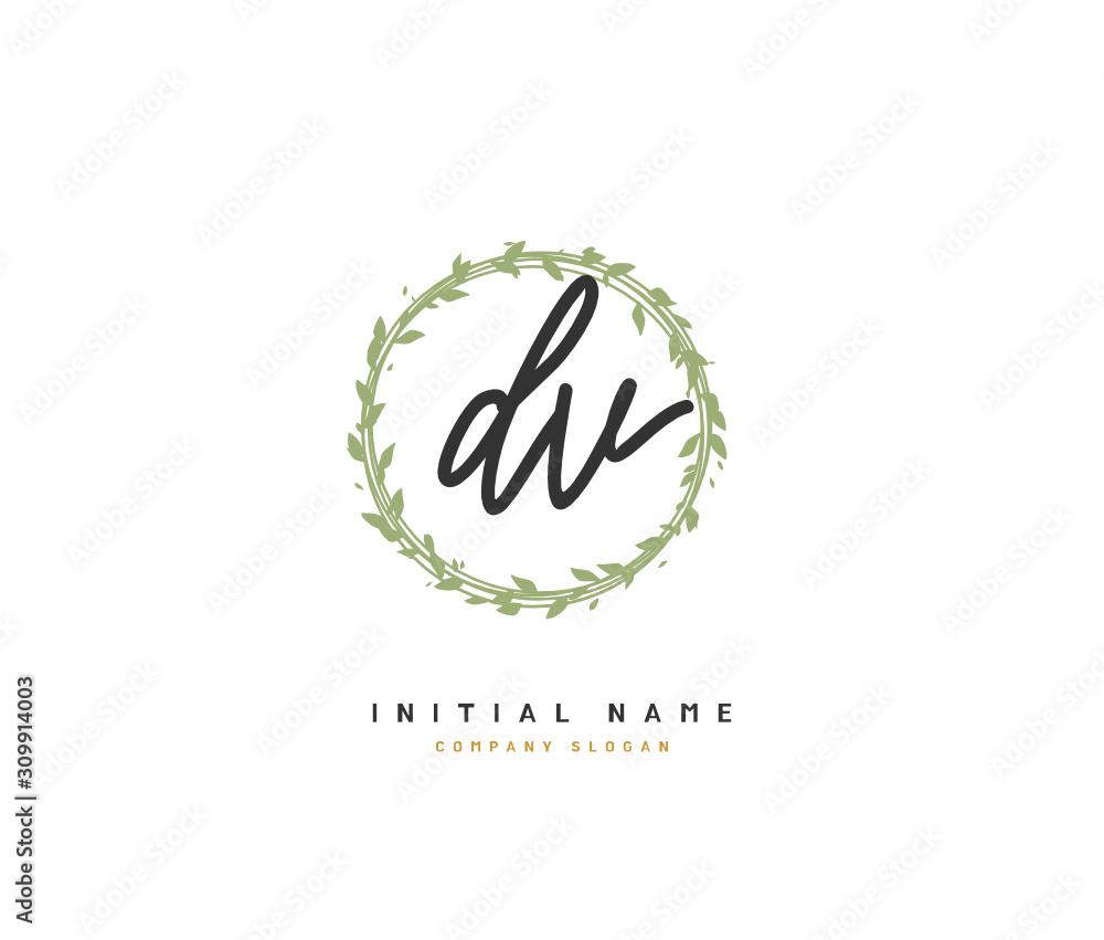 D V DV Beauty vector initial logo, handwriting logo of initial signature, wedding, fashion, jewerly, boutique, floral and botanical with creative template for any company or business. D V DV Beauty vector initial logo, handwriting logo of initial signature, wedding, fashion, jewerly, boutique, floral and botanical with creative template for any company or business.