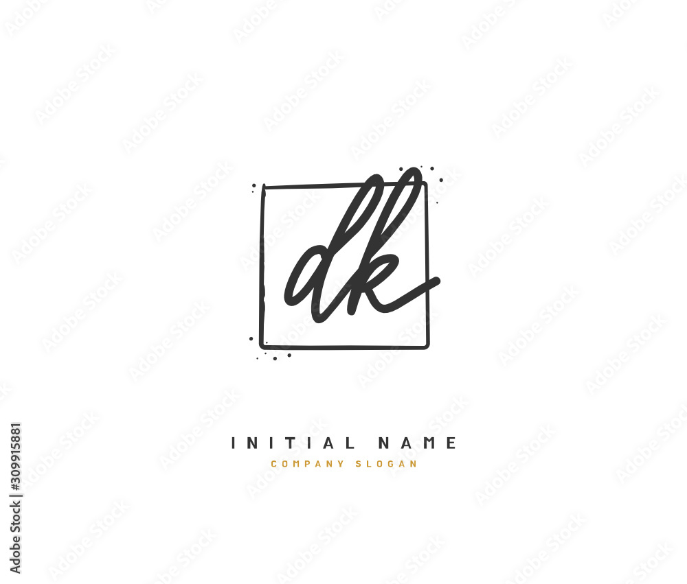 D K DK Beauty vector initial logo, handwriting logo of initial signature, wedding, fashion, jewerly, boutique, floral and botanical with creative template for any company or business. D K DK Beauty vector initial logo, handwriting logo of initial signature, wedding, fashion, jewerly, boutique, floral and botanical with creative template for any company or business.